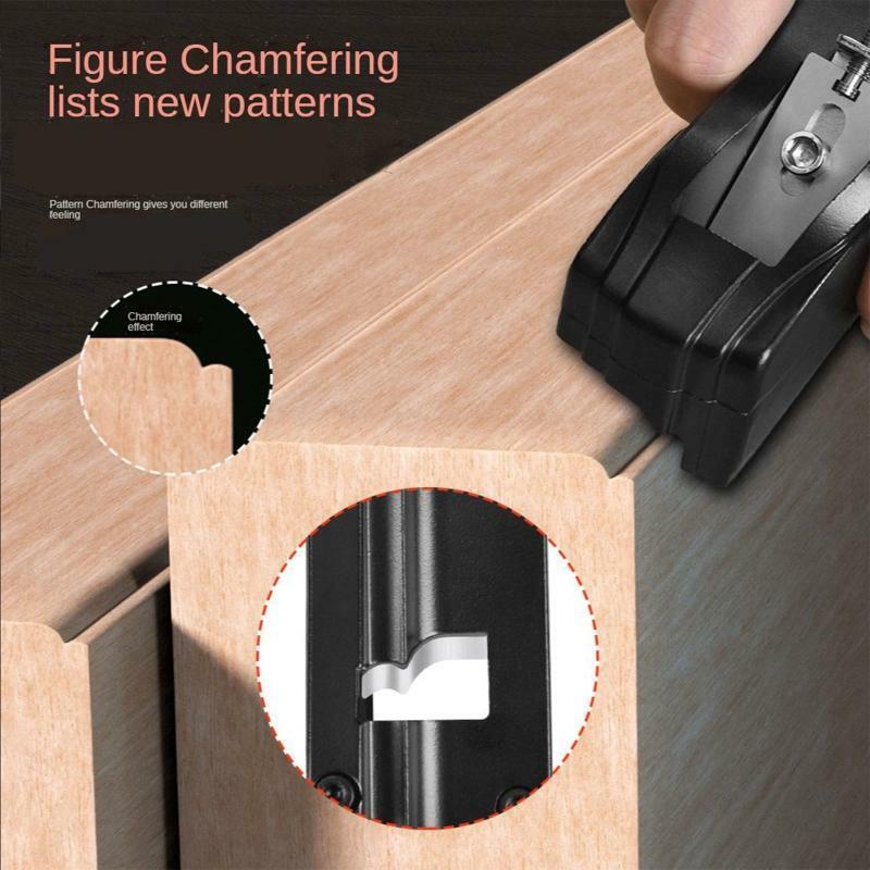 Chamfering Trimming Planer for Wood Planing Surface Smoothing Professional Diy