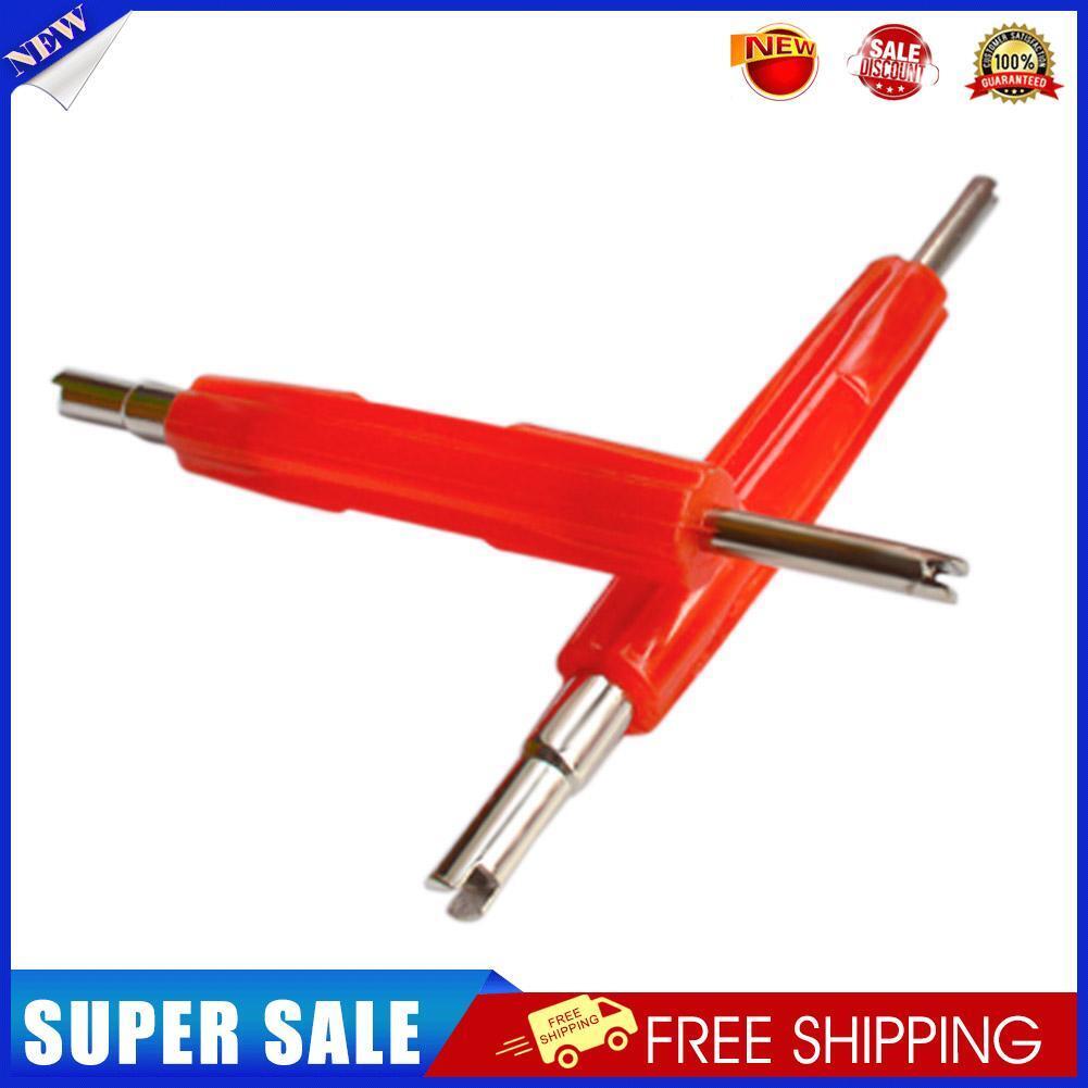 Stainless Steel Dual Head Car Tire A/C Valve Stem Core Remover Repair Tool