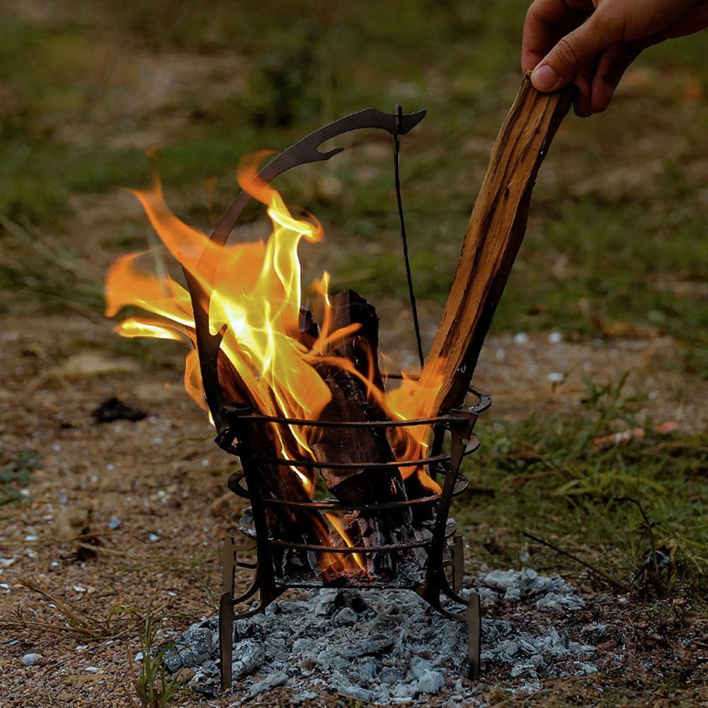 Outdoor Detachable Camping Campfire Pit Fire Pit Bonfire Stove Wood Stoves