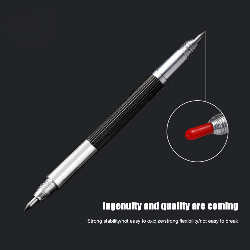 Double Headed Tungsten Carbide Tip Scriber Etching Engraving Marking Pen
