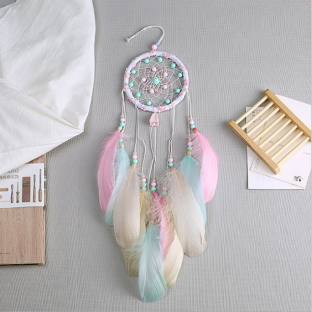 Home Decoration Ornaments Wind Chimes Feather Dream Catcher Car Interior