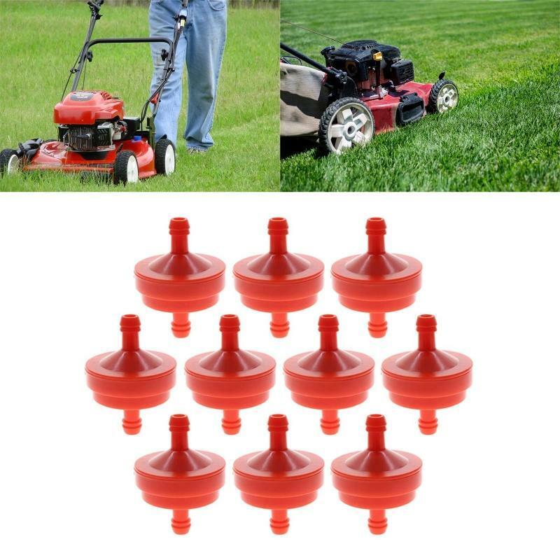 10 Pieces Lawn Mower 1/4" Inline Gas Fuel Filter for AM107314 LG298090 LG298090S