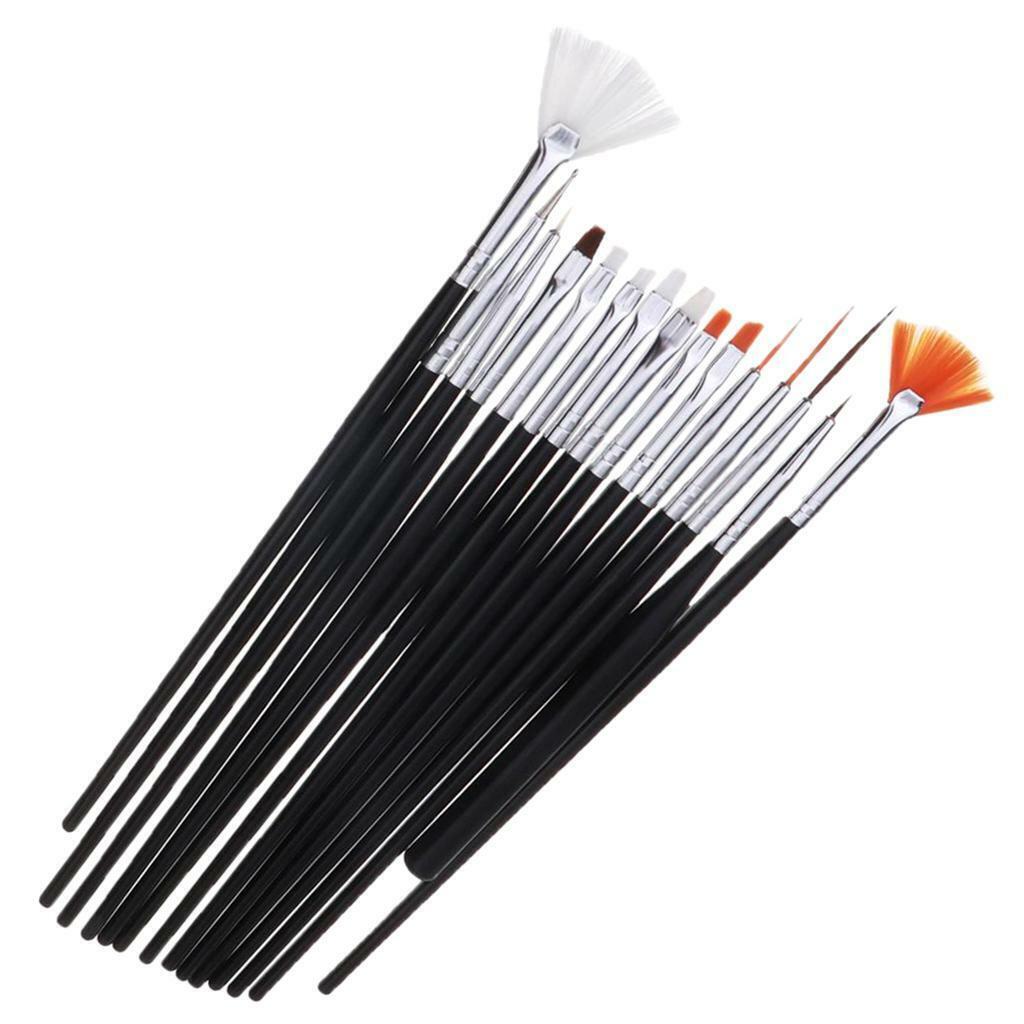 15pcs DIY  Brushes Professional Design Painting Polish Manicure Set
