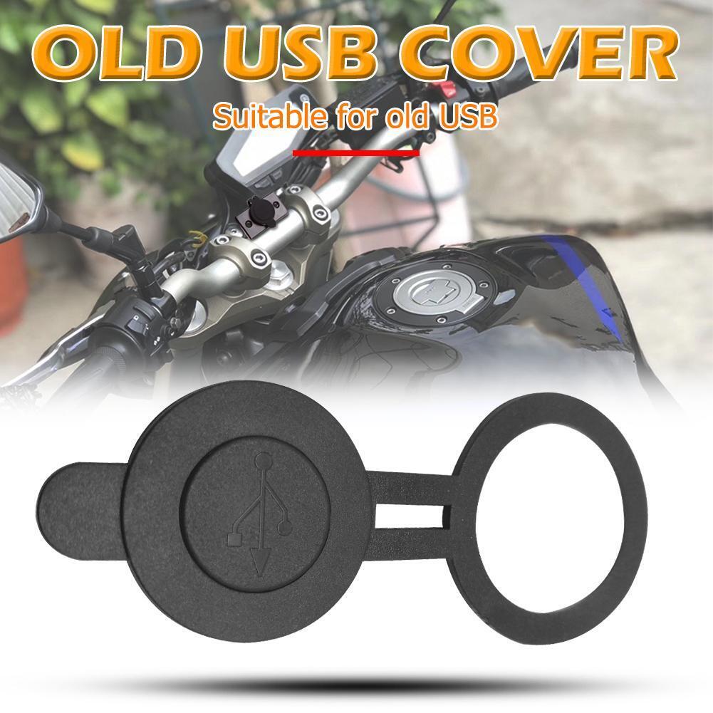 30mm Dia Round Waterproof Dust Cover for Dual USB Car Motorcycle Charger