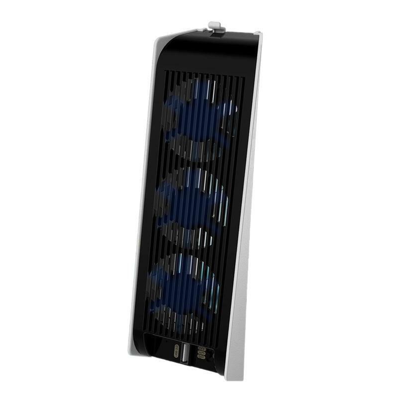 Host Cooling Fan External USB3.0 Cooler Built-in 3x Fans 5000±10% RPM for PS5