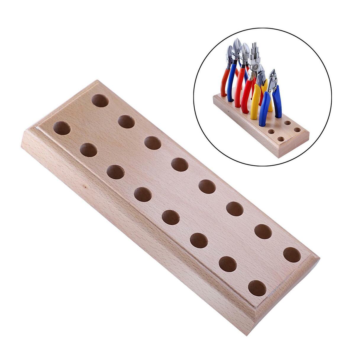 1pc Sturdy  Plier Block Desktop  Storage DIY Crafting Beading