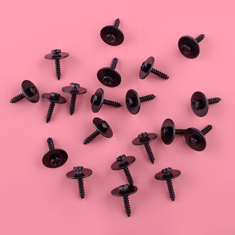 20Pcs Hex Head Screw Fender Liner Splash Shield Trim Fit for BMW E82 E88 E46 E60