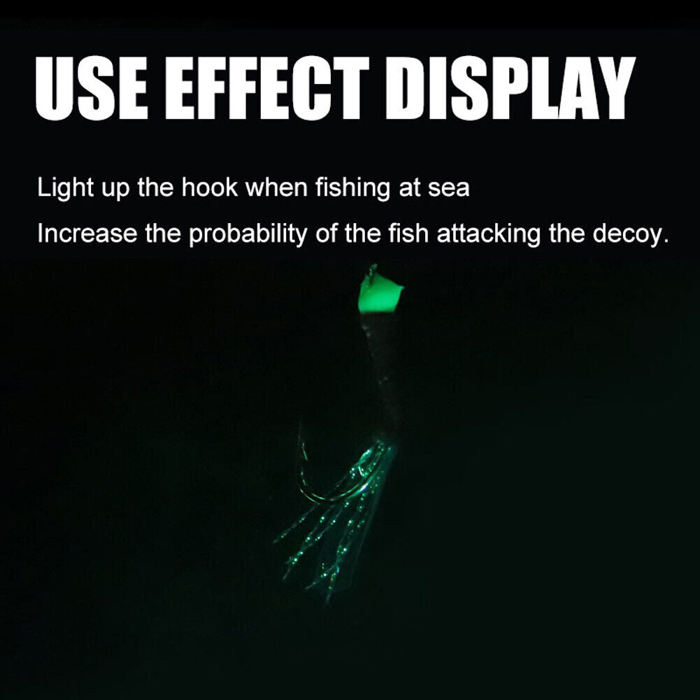 LED Flash Underwater Lights Fishing Lure Bait Attracting Night Fish Lamp
