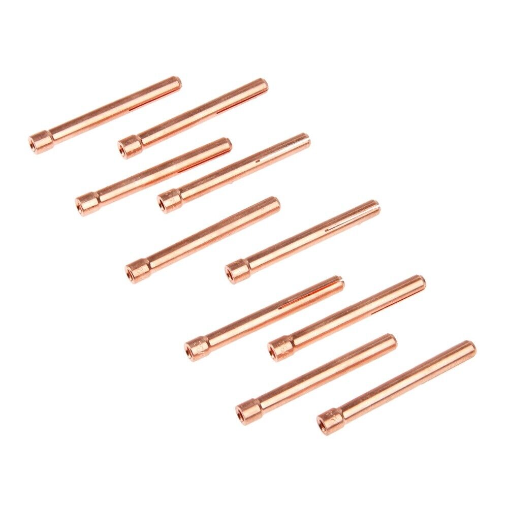 TIG 10N24 Collet Body 3/32" for SR WP-17 18 26 Welding Torch Consumables 10pcs