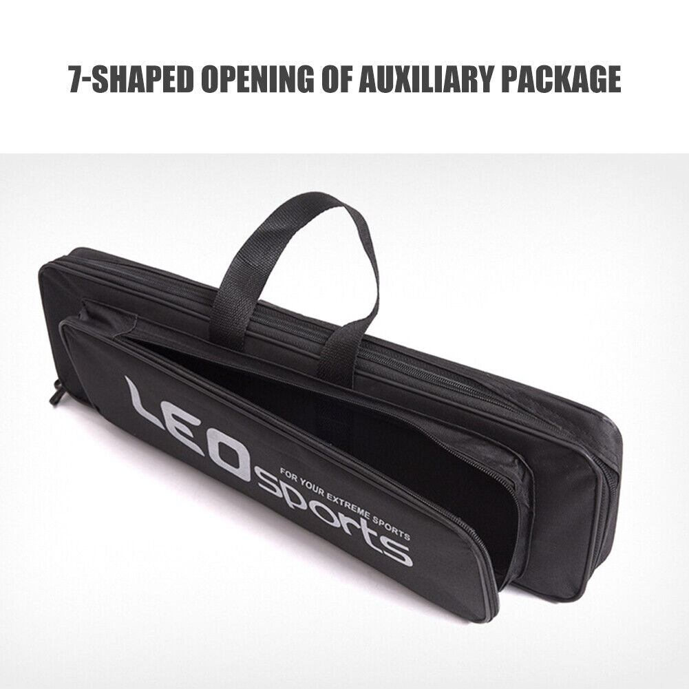 LEO Oxford Cloth Fishing Rod Storage Bag Fishing Tackle Zipper Carry Case