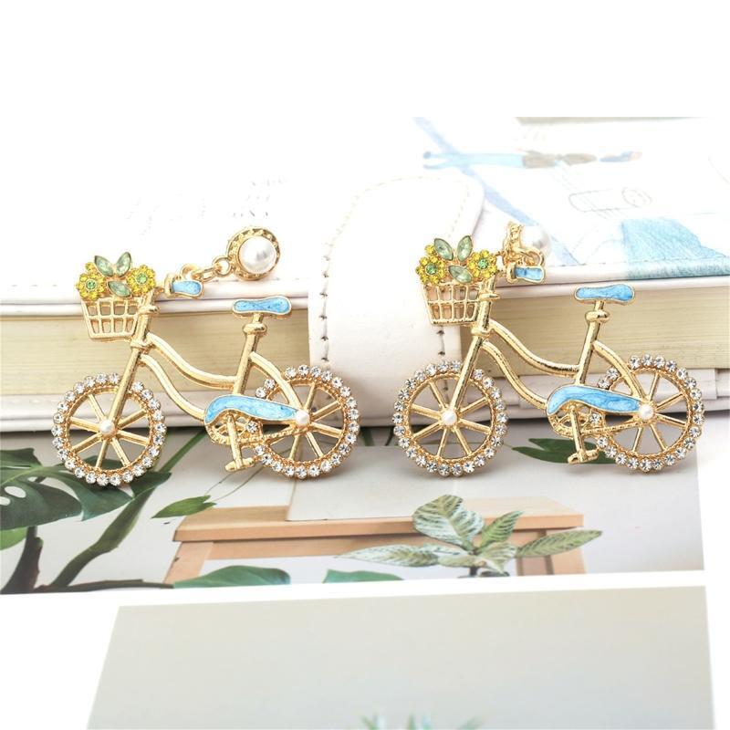 Unique Bicycle Drop Earring Gifts for Lover Girlfriend Fiancee Wife Mother