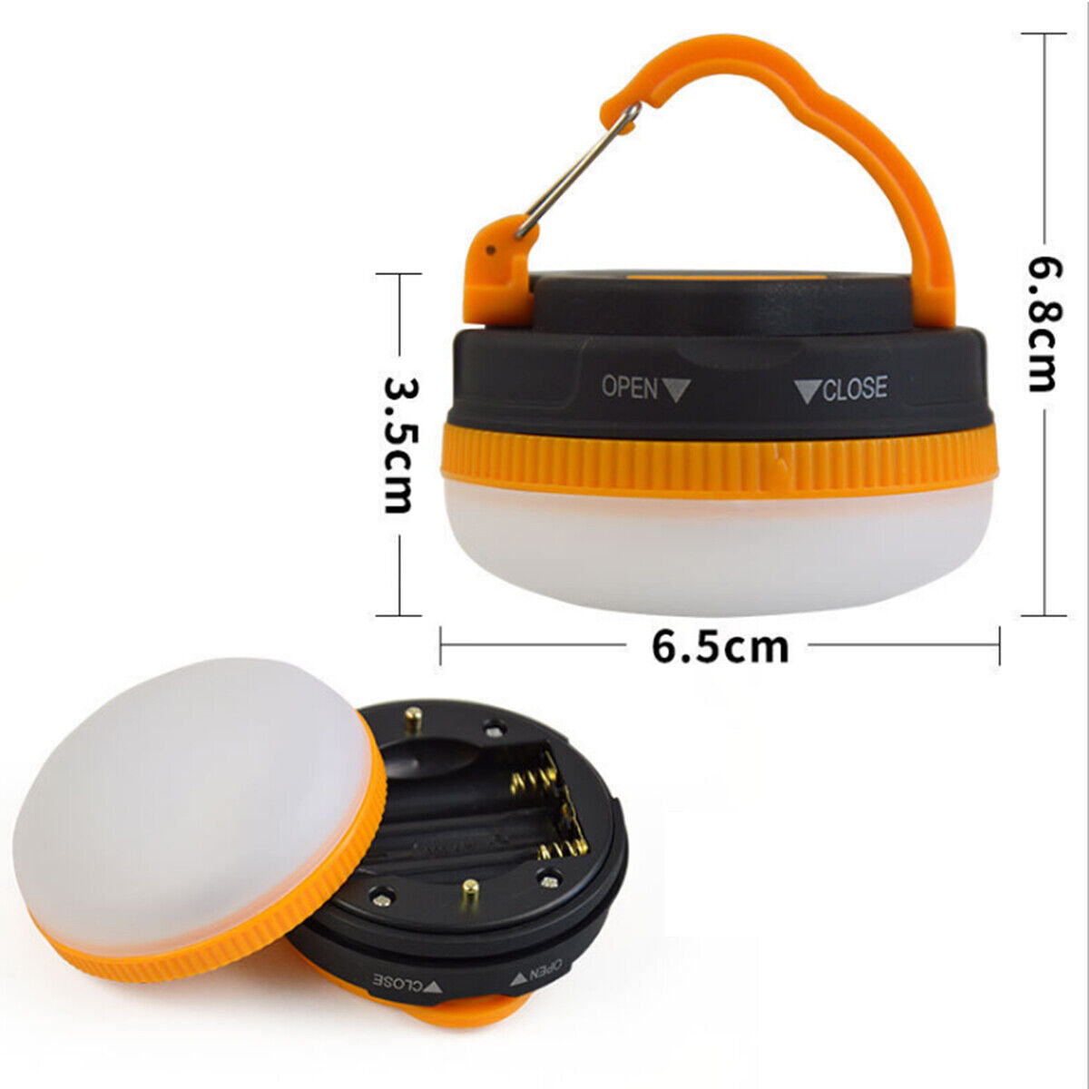 LED Camping Light Mini Batteries Tent Lantern Super Bright Night Outdoor