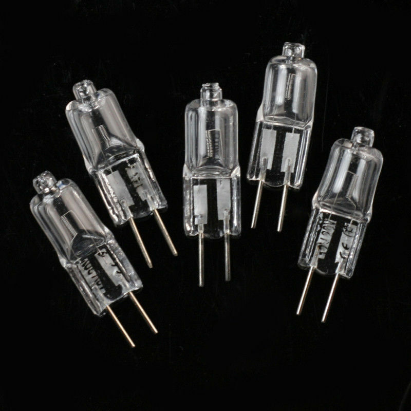 20 X G4 Warm White JC Halogen Capsule Bi-Pin Light Bulb Lamp Clear 20W 12v DDW