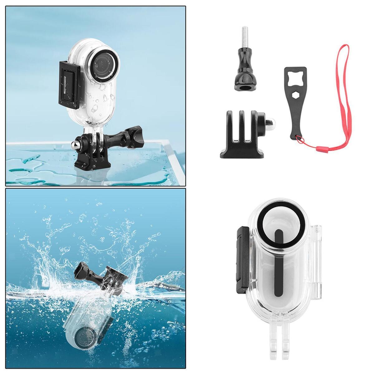 Diving Protective Case Underwater Diving Shell 30m with Screws Accessories