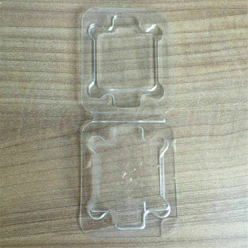50Pcs Clear CPU Case Holder Tray Box Protection For Intel Socket 775 1150 1156