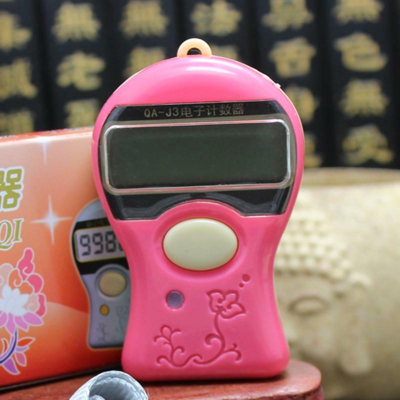Prayer Digital Electronic Hand Finger Tally Counter For School Yoga Meditation