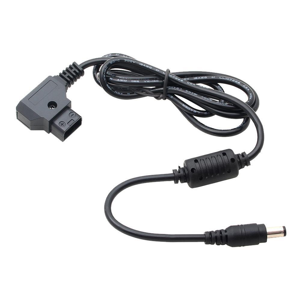 D-Tap Male Connector to DC 2.1/2.5mm Plug 1m Power Cable for LED light/HDV