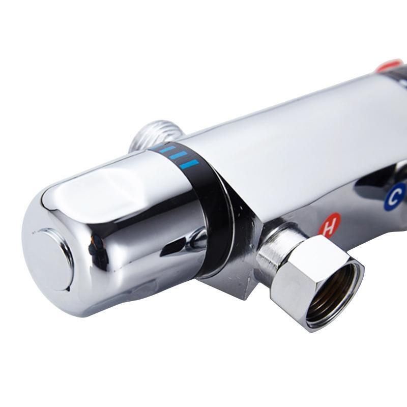 Thermo static Shower Mixer Valve Stainless Steel Easy Installation for Shower