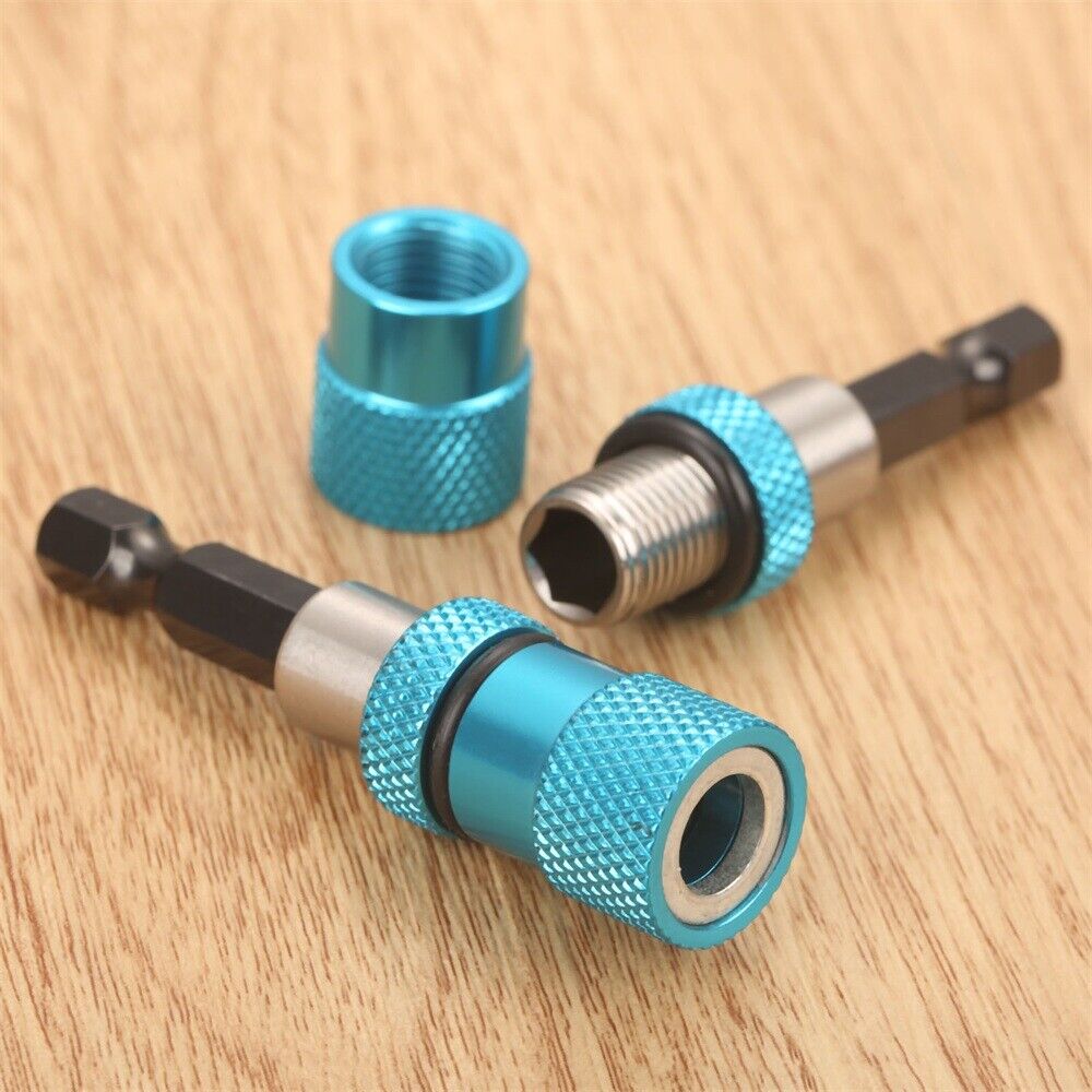 New 1/4" Hex Shank Quick Release Drill Magnetic Screwdriver Bit Tool Holder 1pc