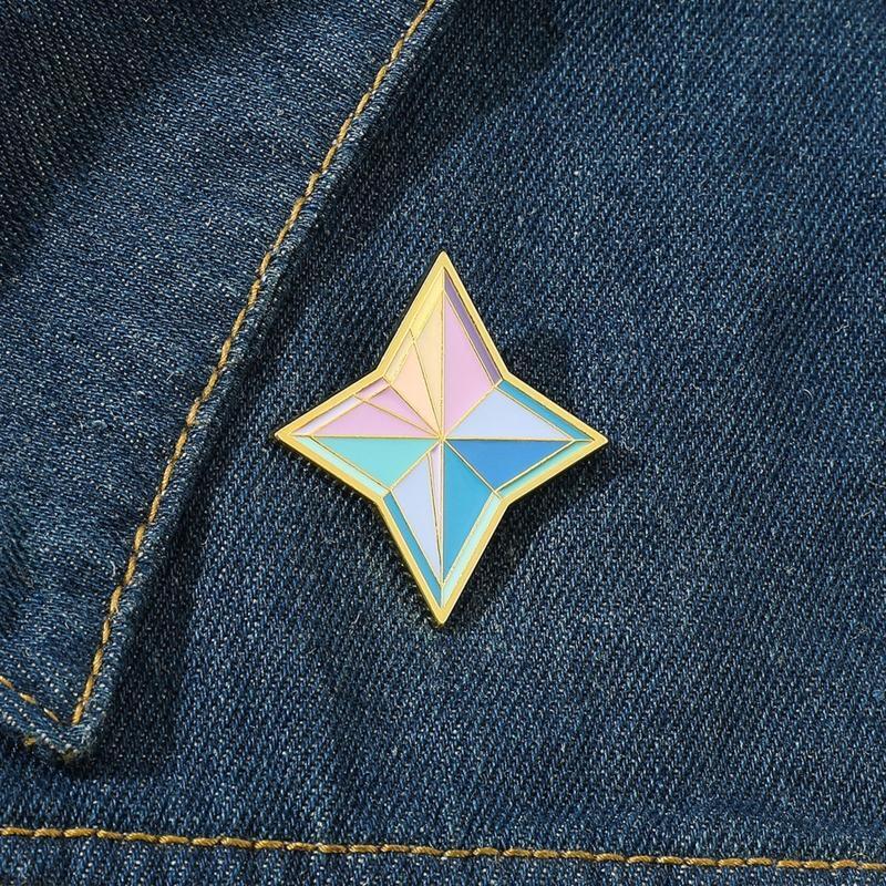 Popular Game Fashion Ladies Bag Lapel Brooch Clothes Badge Party Accessories