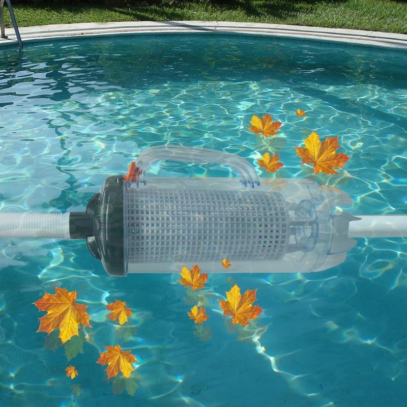 Swimming Pool Cleaner Leaf Catcher Leaf Suction Tank Pool Skimmer Filter Storage