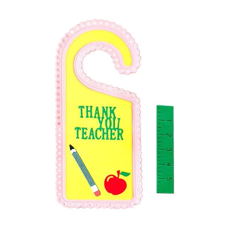 Pen Ruler Metal Cutting Dies Photo Album Decoration Family Together Party Diary