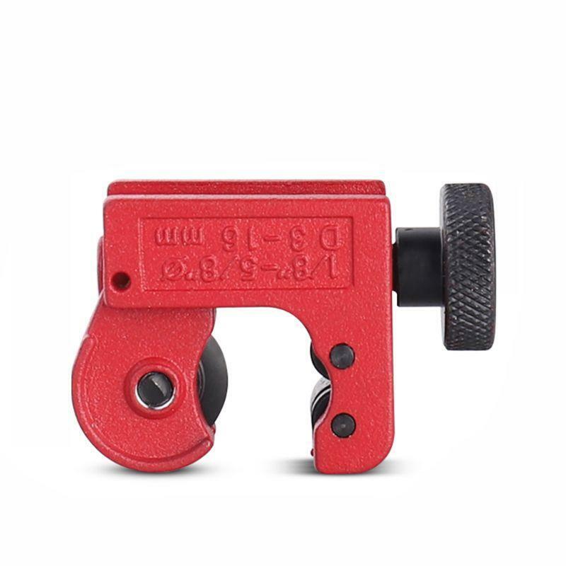 1/8" to 5/8" Mini Tube Pipe Cutter Copper Aluminum Metal Tubing Cutting Tools