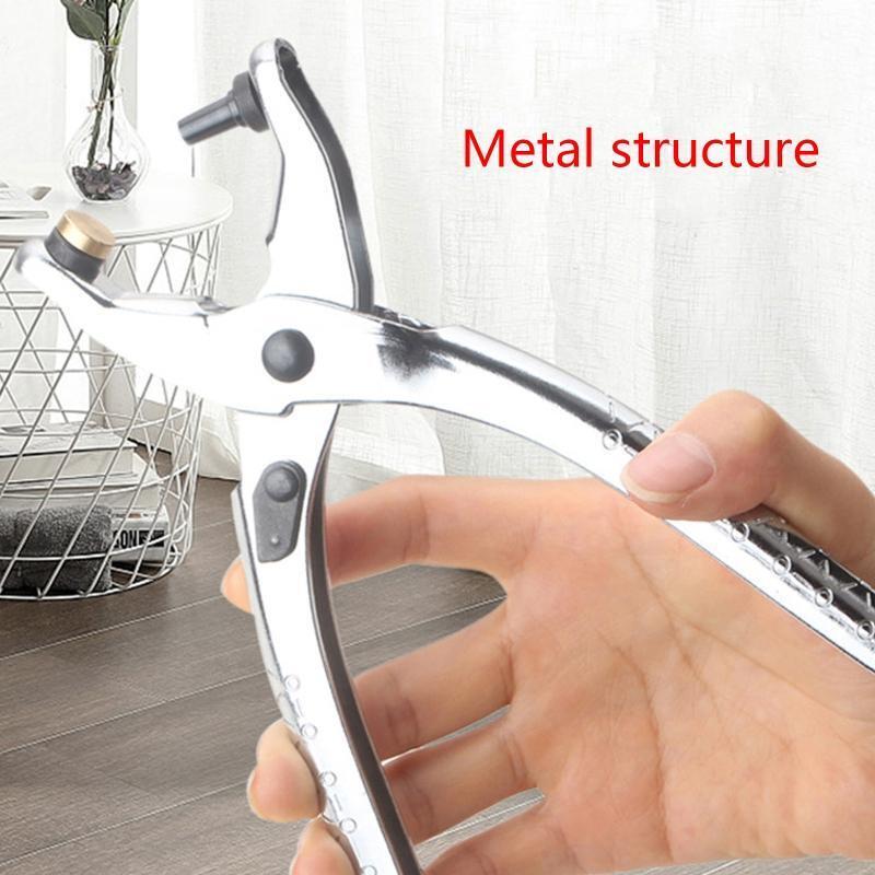 Heavy-Duty Snap Fastener Pliers for Fastening Replacing Metal Snaps Repairing