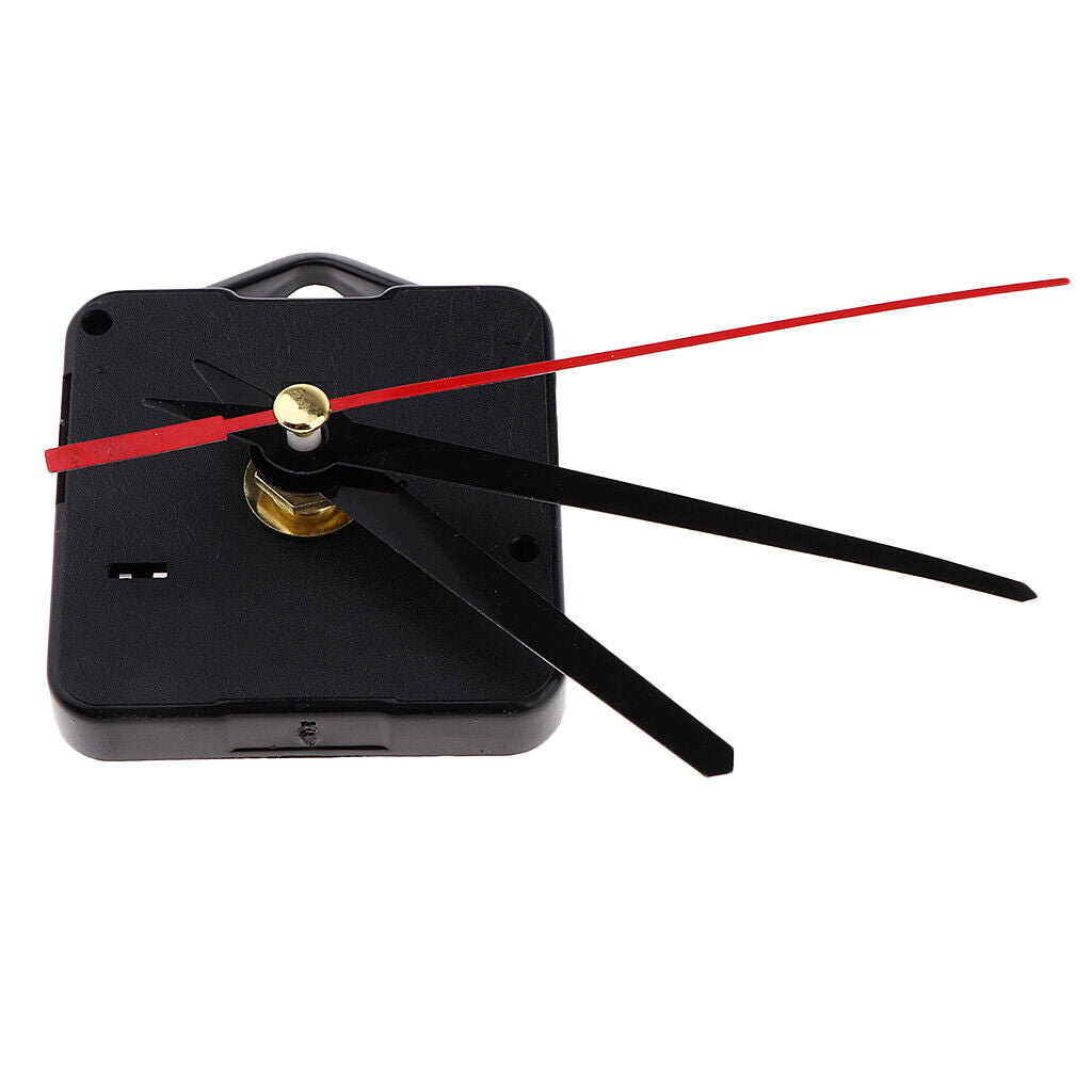 10 Packs Black Quartz DIY Wall Clock Movement Mechanism Clocks Kits - Include