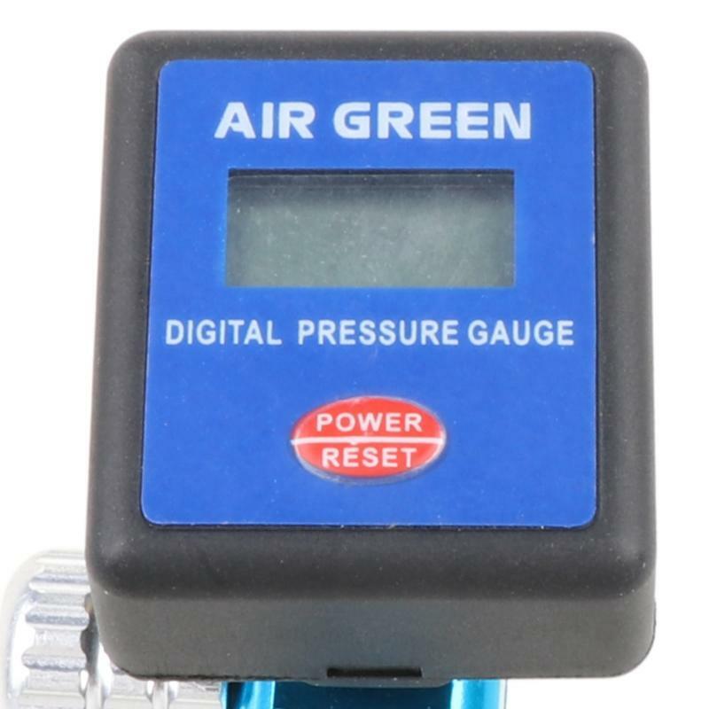 Airbrush Electronic Pressure Regulator LCD Digital Display Air Pressure Gauge