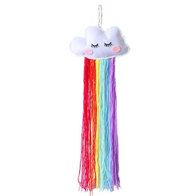 Cloud Hairpin Hair Clip Holder Storage Organizer Baby Girl Room Hanging Ornament