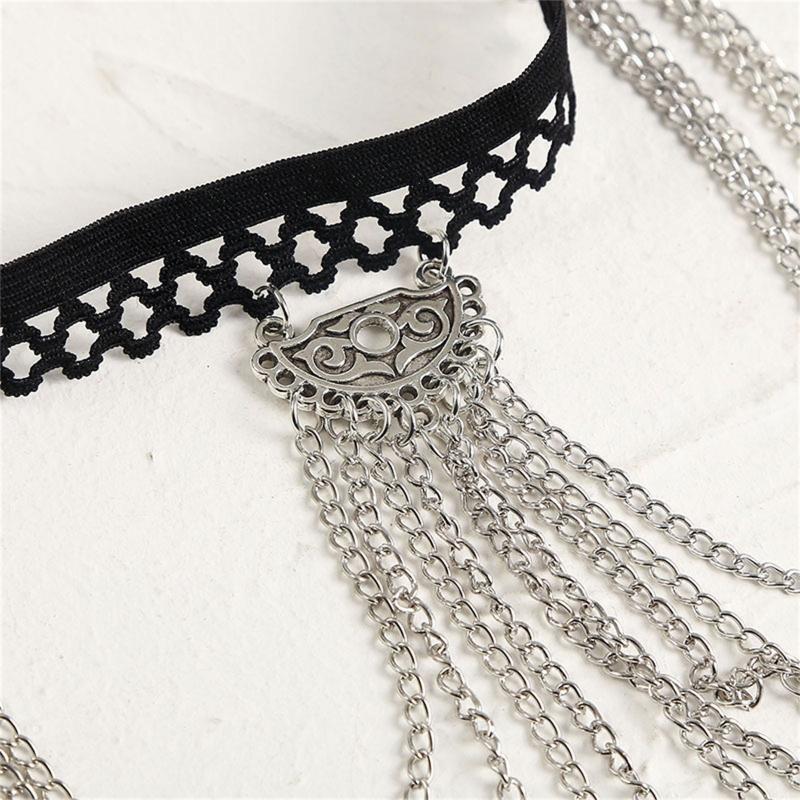 Multi-layer Beach Bead Leg Chain Personality Trend Elastic Body Chain Jewelry