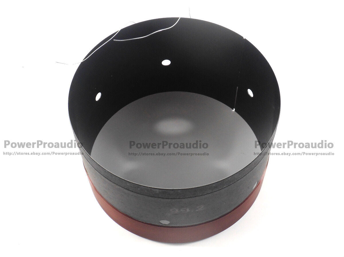 1pair 99.2mm Black aluminum Bass voice coil Pure copper Round wire 6ohm 780-920W