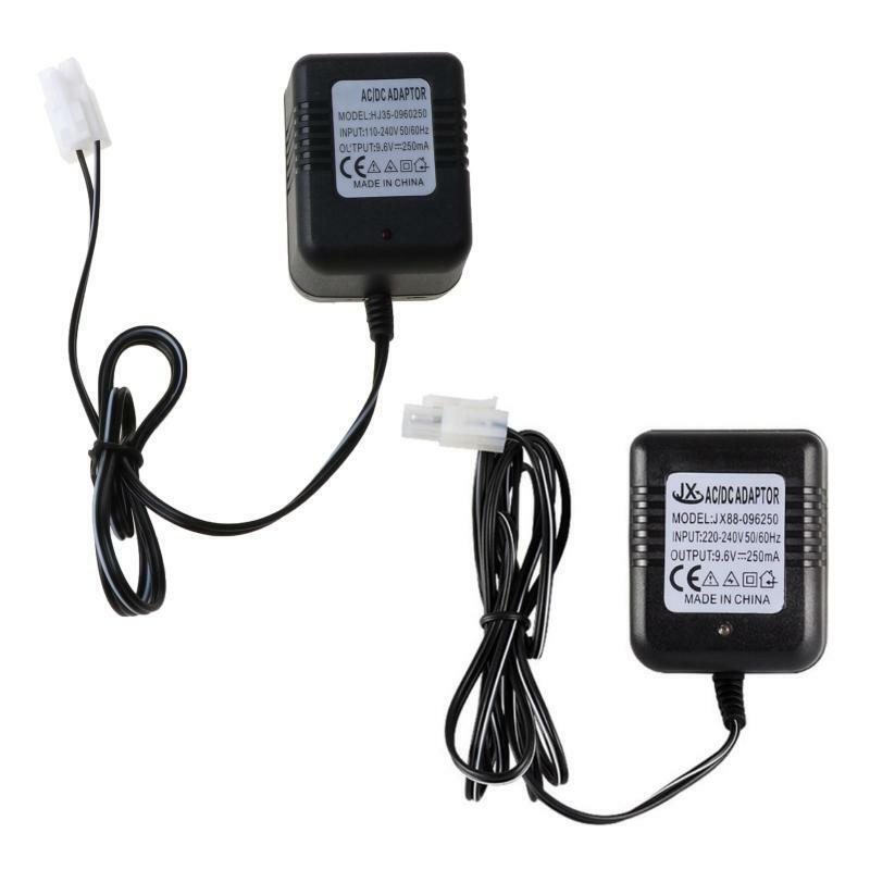 Portable Smart Charger Charging Adapter for 9.6V 250ma Ni-Cd Ni-MH Battery