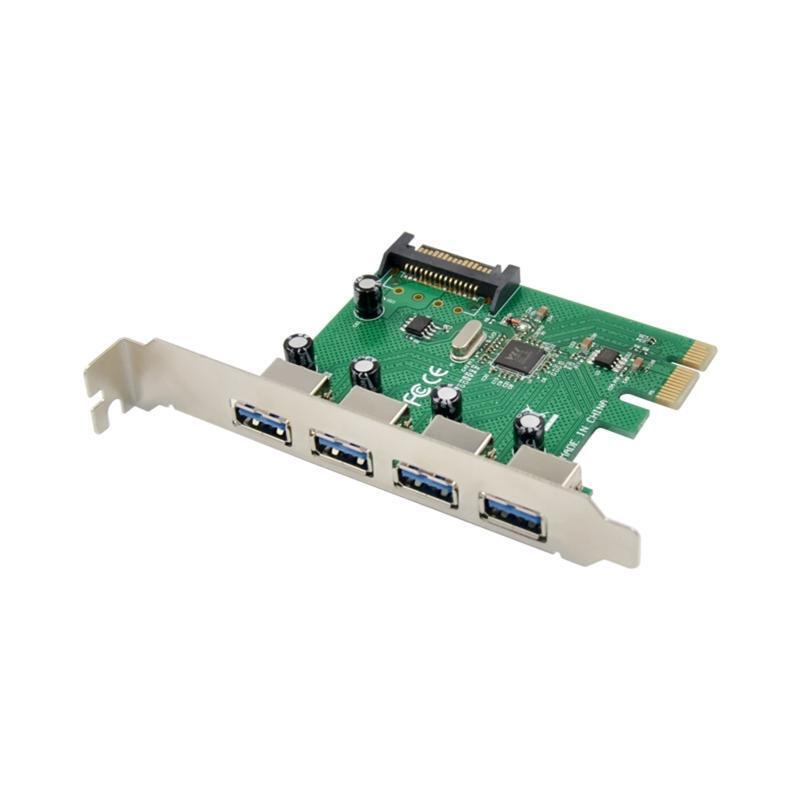 PCI E VL805 Four-Port USB 3.0 Super High-Speed Thermal Control Expansion Card