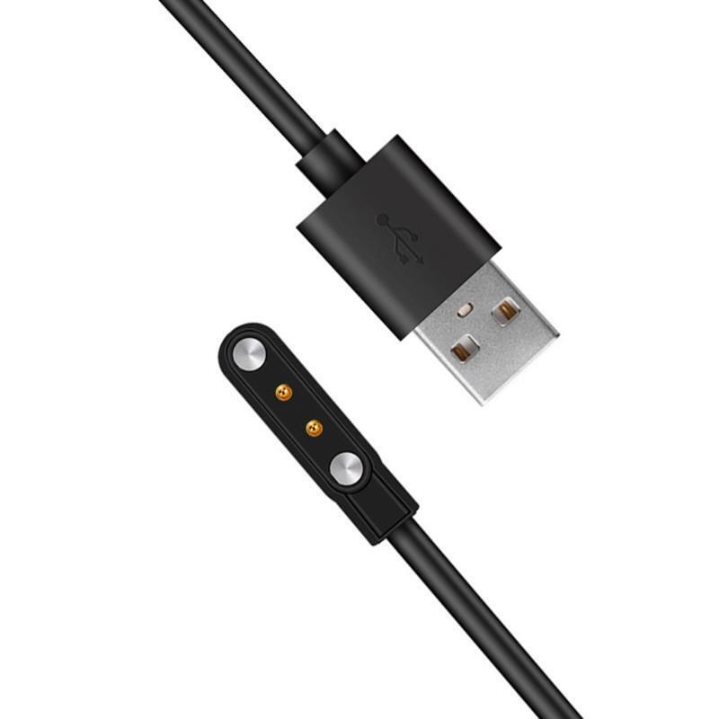 USB 2 Pin Portable Magnetic Charger Charging Cable for Smart Watch iWO W26/W26+