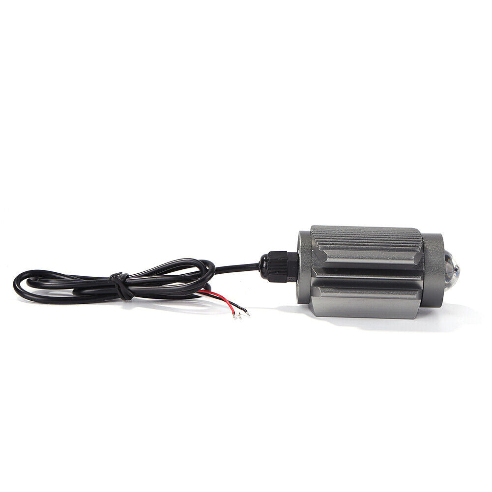 Motorcycle LED Waterproof Headlight Universal Dual Light Color Spotlight