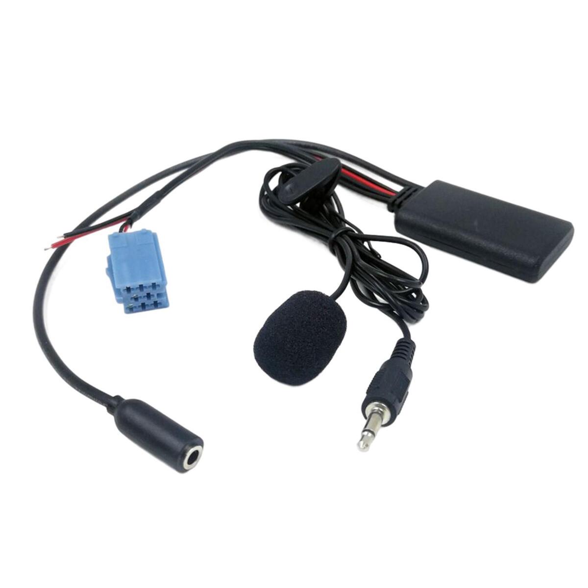 5.0 AUX  with microphone rophone  Handsfree Microphone for  Radio