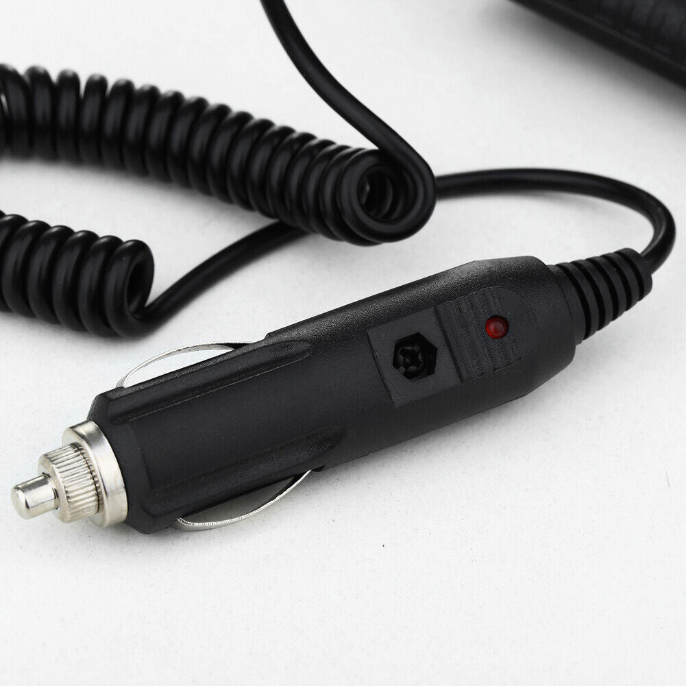 12V Car Charger Battery Eliminator for Baofeng Dual Band Radio UV5R 5RA 5RE