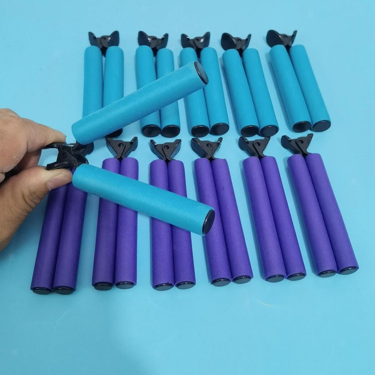 Heat Insulation Clip 12 Pieces Without Trace Durable Curlers for Women Girls