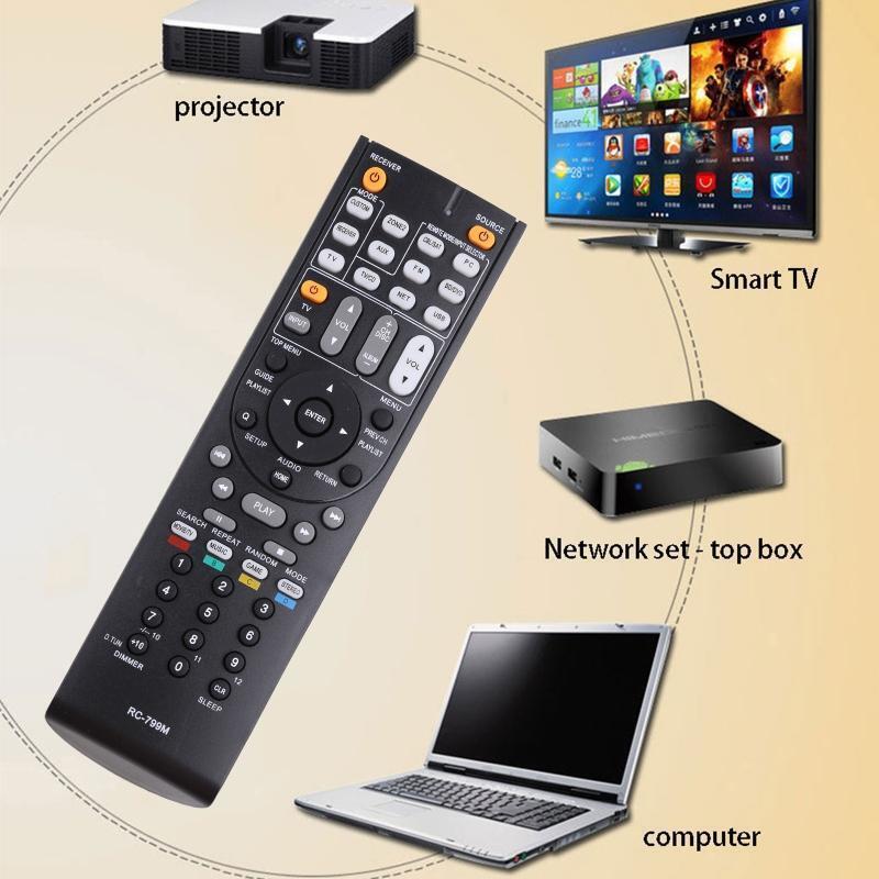 RC-799M Replaced Remote Control For Onkyo HT-R391 HT-R558 HT-R590 HT-R591