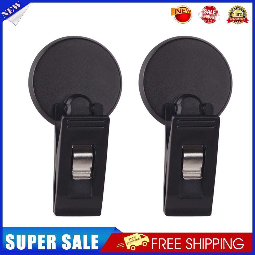2x Car Suction Cap Clips Removable Holder for Sunshade Curtain Card Ticket