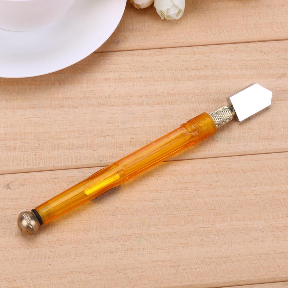 Single Diamond Cutter Hard Alloy Glass Cutter DIY Tile Mirror Cutting Tool