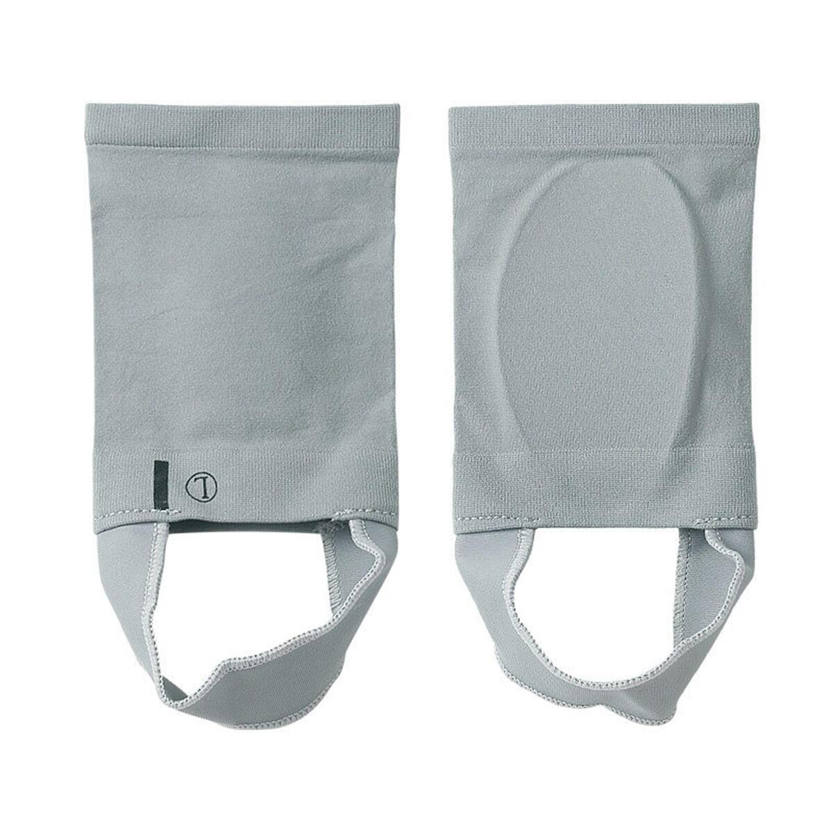2 Pieces Soft Arch Support Braces Protector with Pads Arch Socks Wrap for Flat