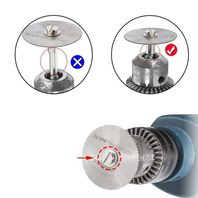 Electric Grinder Small Saw Blade Rotary File Combination Set Woodworking Tools