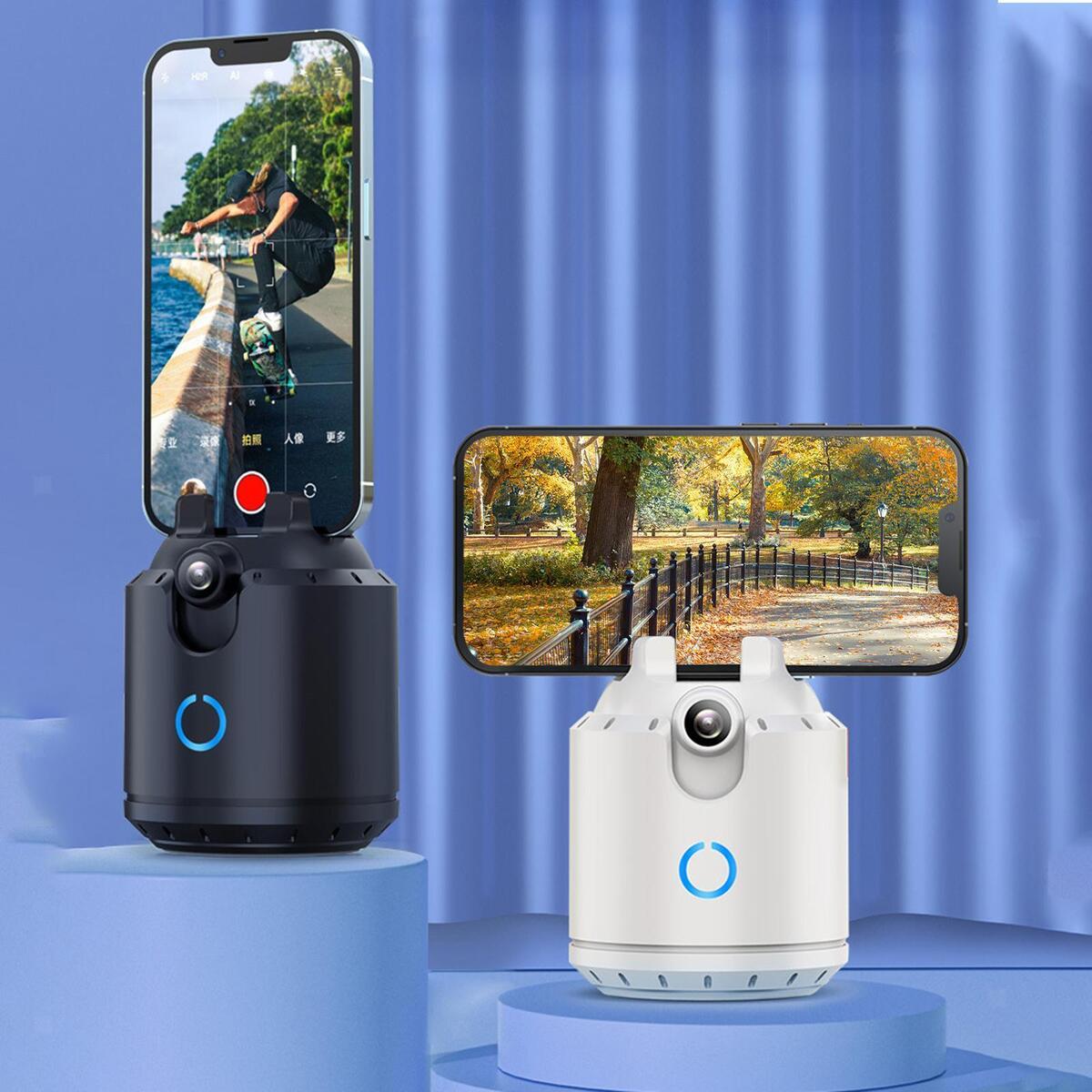 auto Tracking Phone Holder Cameraman Robot Battery Capacity 2800MA Intelligent