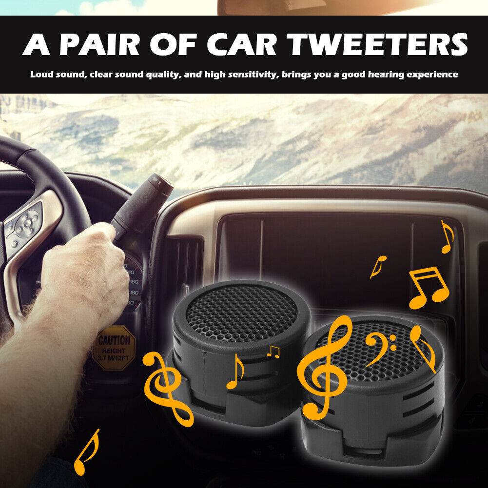 TP-005A Car Tweeters Mini Treble Loudspeakers Car Audio Speakers 1 Pair