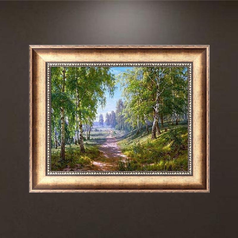 Trees & Road 5D Diamond Embroidery DIY Craft Cross Stitch  Home Decor