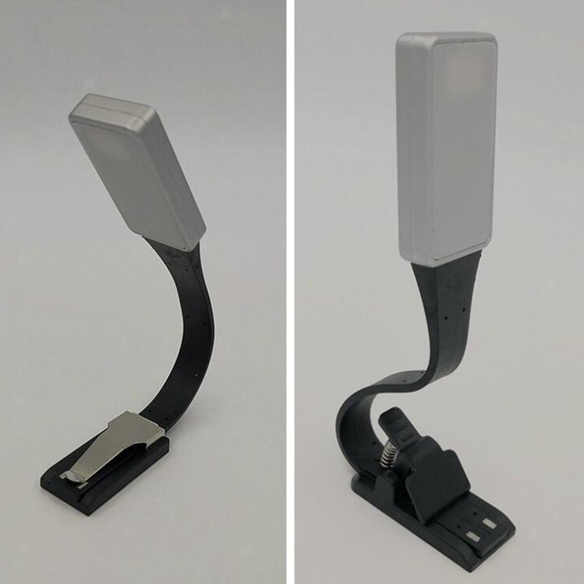 New   Flexible Clip Reading Lamp USB Rechargeable Gifts