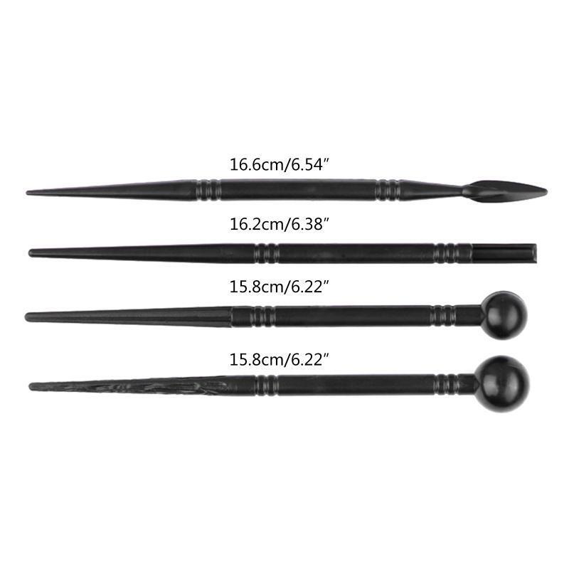 24 Pieces Essential Clay Tools Kit  for DIY Pottery Craft Nail Drawing Baking